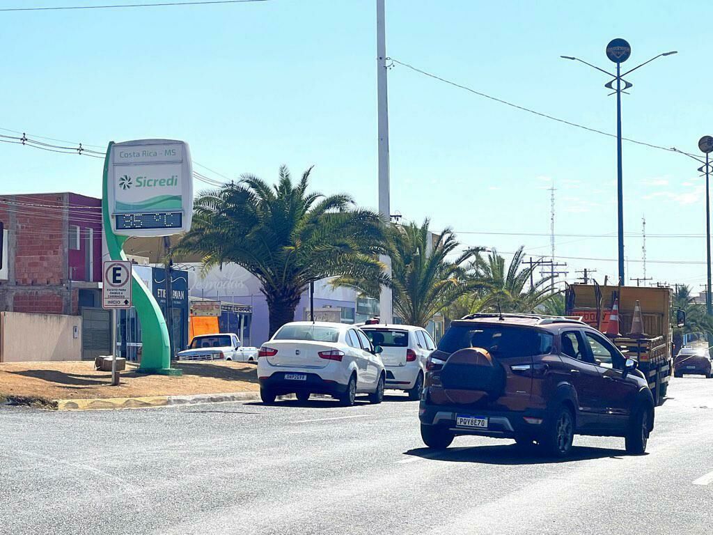 Imagem de compartilhamento para o artigo Costa Rica e Chapadão do Sul se preparam para mais um dia de calor intenso e tempo seco da MS Todo dia